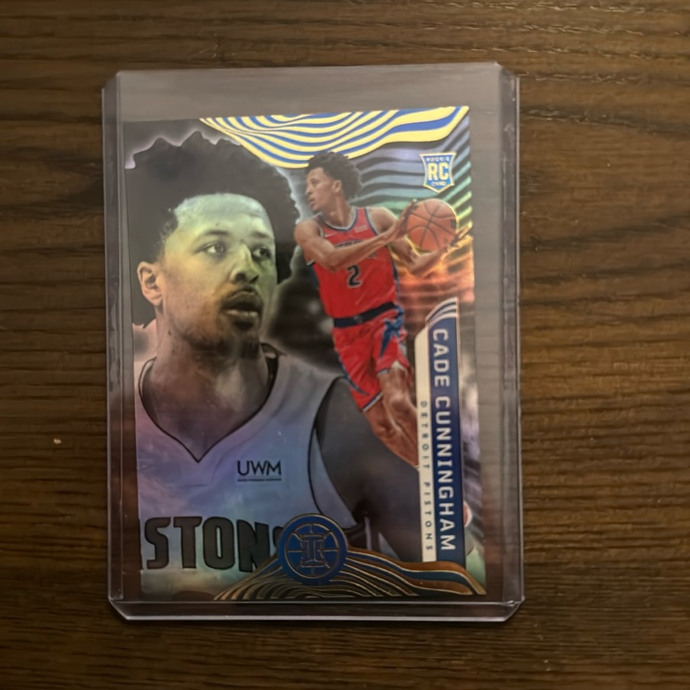 Cade Cunningham, illusions by Panini, 2021, 2022, number 151 Holographic